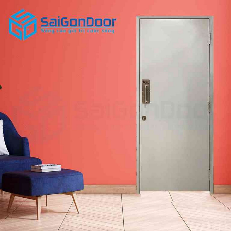 Cửa Thép Chống Cháy P1 xam 1 Cua thep chong chay P1 xam.jpg TCC SGD