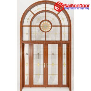 Cửa Nhôm Vân Gỗ SGD-CNVG-3