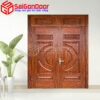 Cửa Thép Vân Gỗ SGD-KM.TVG-2C-14 3 SGD KM.TVG 2C 14