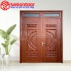 Cửa Thép Vân Gỗ SGD-KM.TVG-2C-16 2 SGD KM.TVG 2C 16