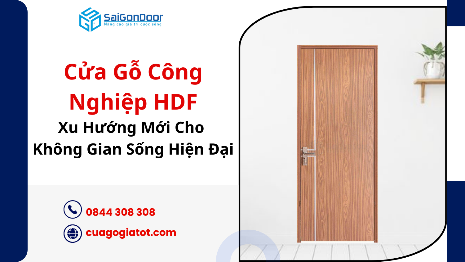 Cửa Gỗ Công Nghiệp HDF: Xu Hướng Mới Cho Không Gian Sống Hiện Đại