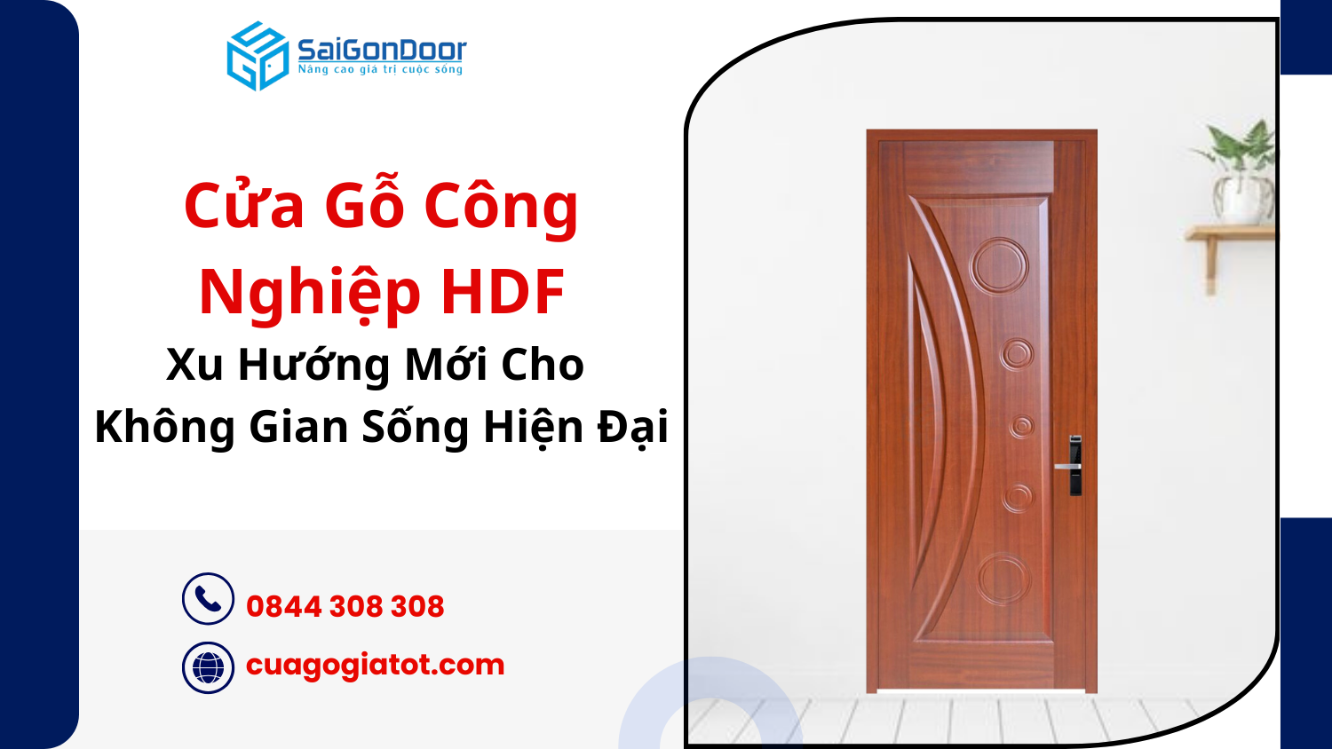 Cửa Gỗ Công Nghiệp HDF: Xu Hướng Mới Cho Không Gian Sống Hiện Đại