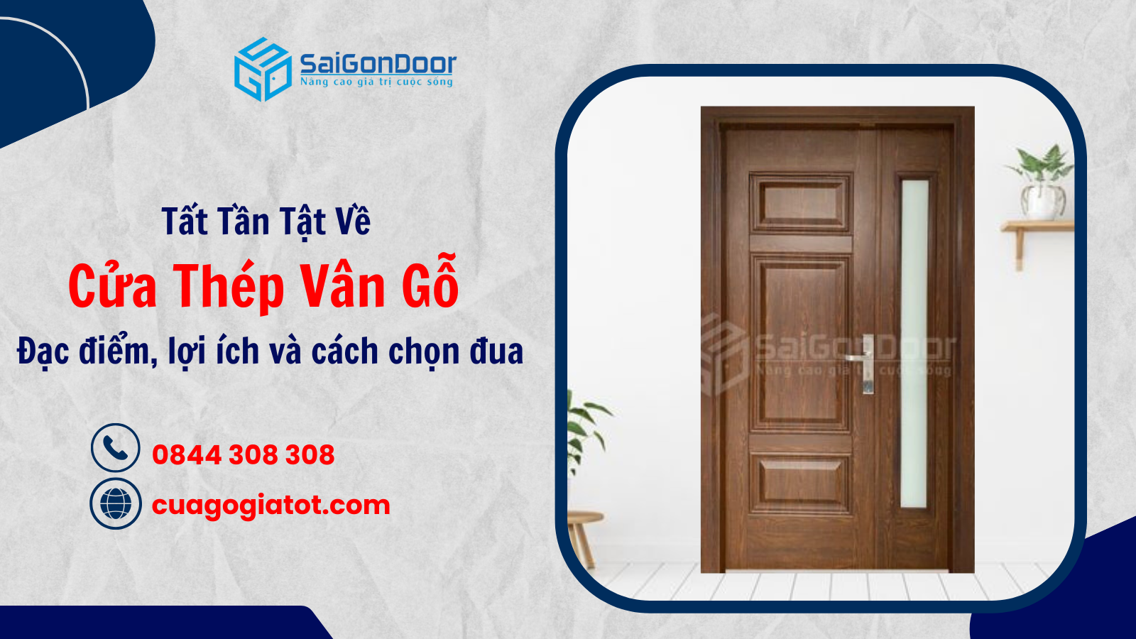 Tất Tần Tật Về Cửa Thép Vân Gỗ: Đặc Điểm, Lợi Ích Và Cách Chọn Mua