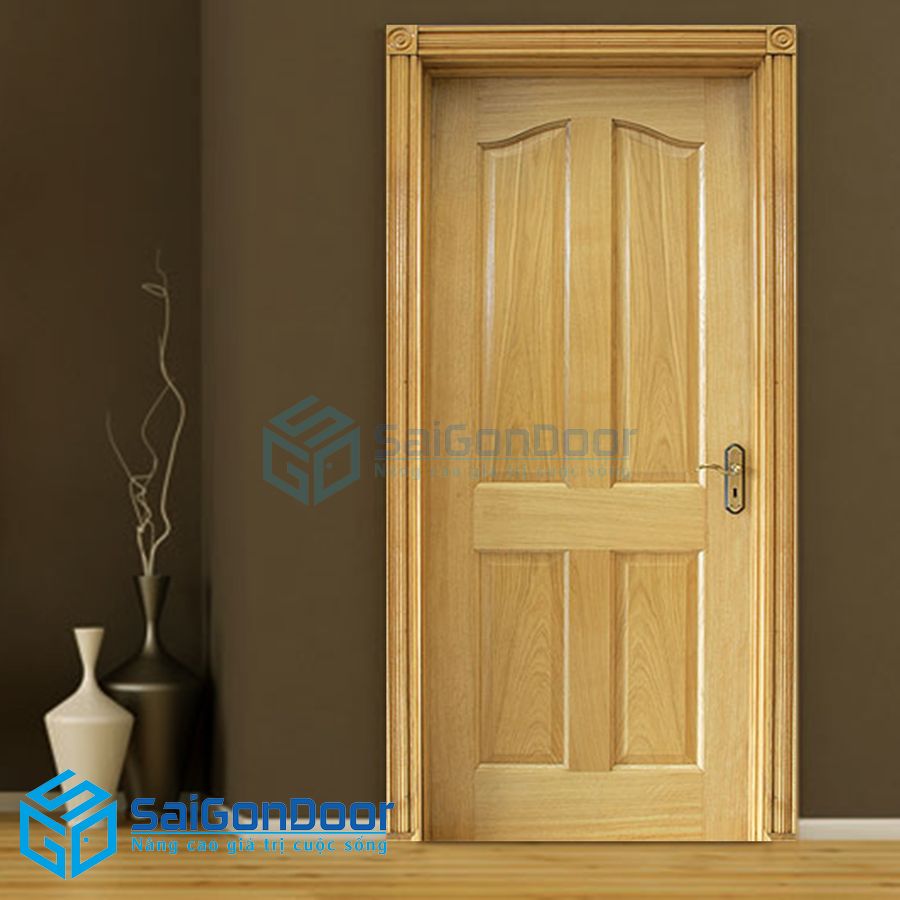 Cửa gỗ HDF Veneer 4A-ASH 1 cua go HDF verneer HDF204A Ash