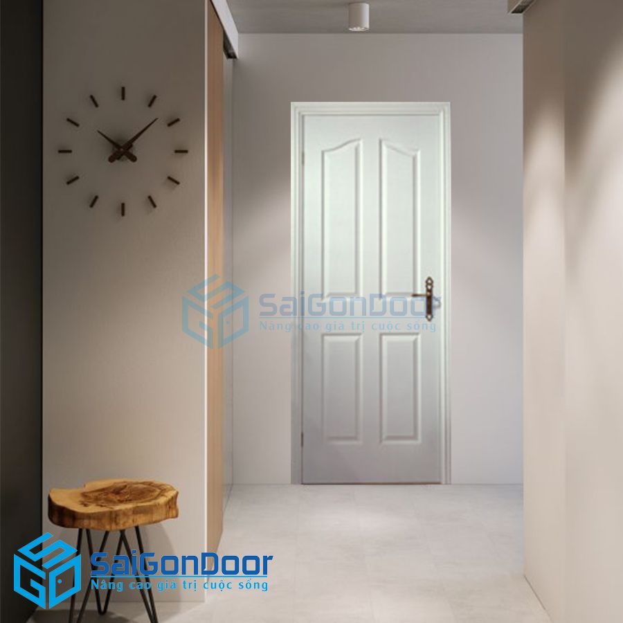 Cửa gỗ công nghiệp HDF 4A-C1 1 cua go cong nghiep HDF HDF204A C1
