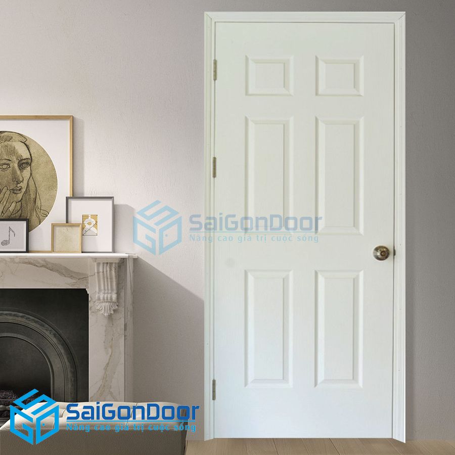Cửa gỗ công nghiệp HDF SGD 6A-C1 1 cua go cong nghiep HDF SGD6A C1