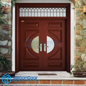 Cửa thép vân gỗ 43