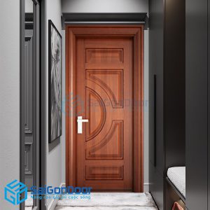 Cửa thép vân gỗ 110