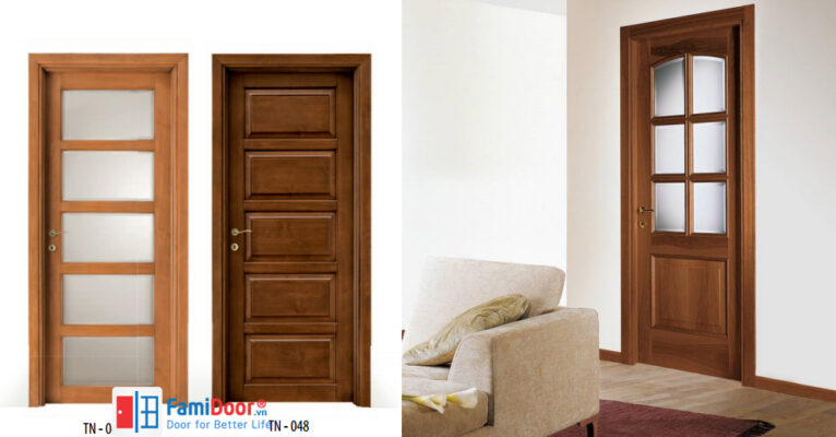 Giá cửa gỗ công nghiệp