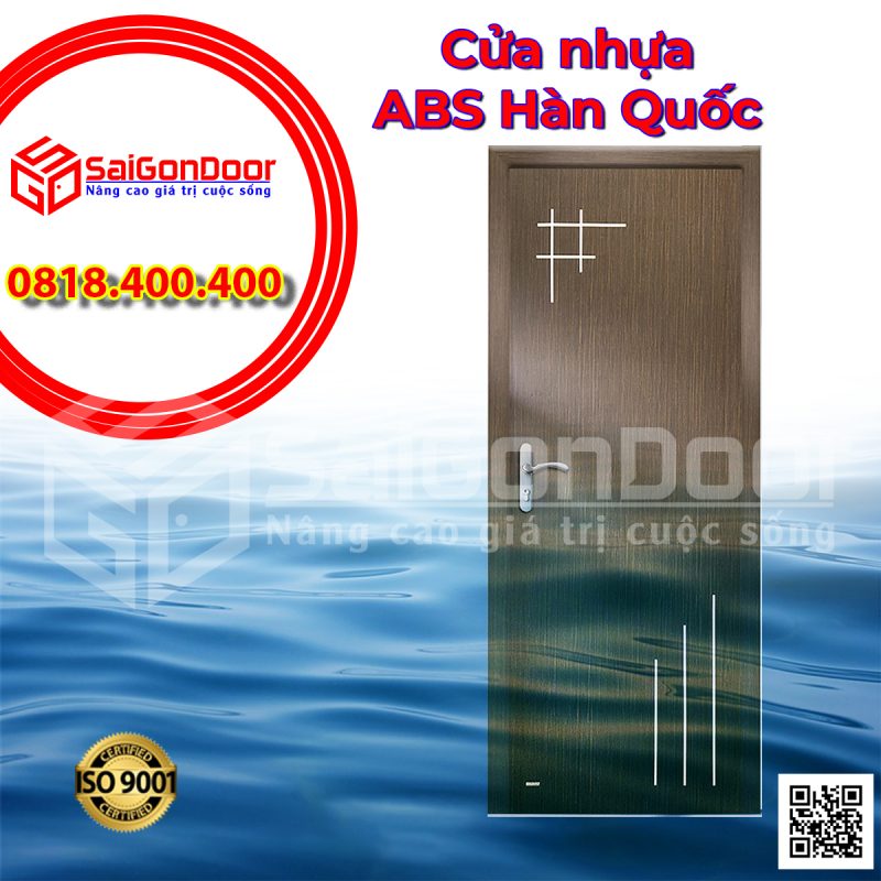 Cửa nhựa ABS Hàn Quốc đẹp và hiện đại