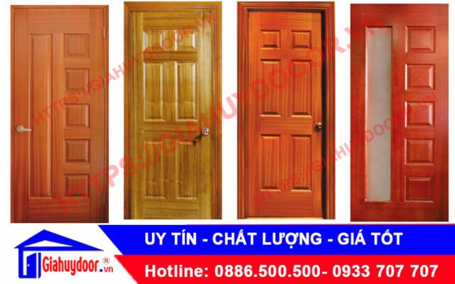Báo giá các mẫu cửa gỗ công nghiệp dùng làm cửa phòng ngủ cao cấp