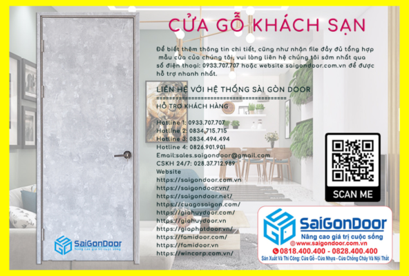 CUA GO KHACH SAN 1.