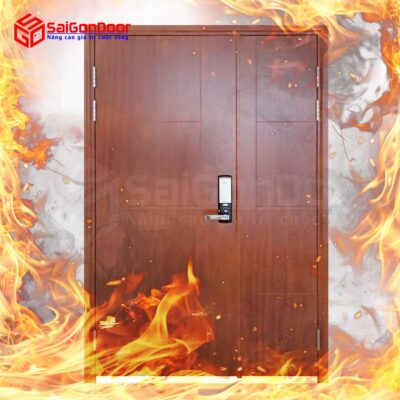 Cửa thép chống cháy dùng cho căn hộ