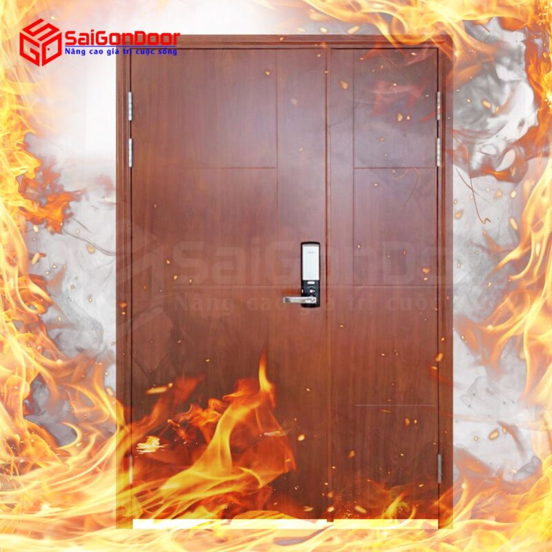 MẪU CỬA THÉP CHỐNG CHÁY SAIGONDOOR - HOẠT ĐỘNG BỀN BỈ VƯỢT THỜI GIAN 13 Cửa thép chống cháy dùng cho căn hộ