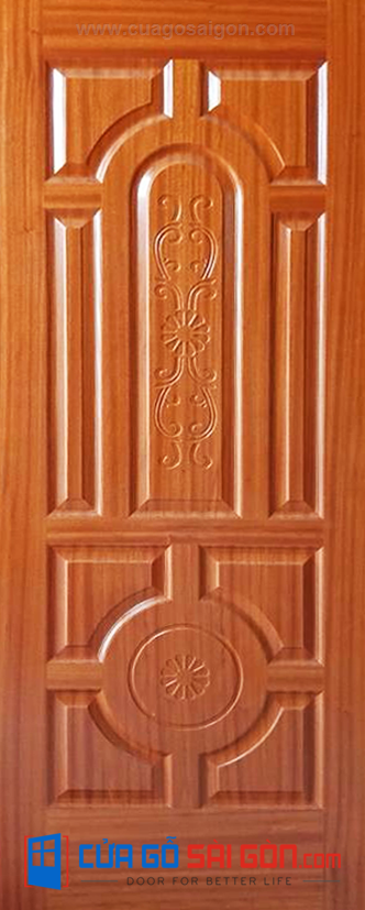 Cửa gỗ HDF VENEER 019 Xoan Đào - 0933.707.707 - 0834.715.715