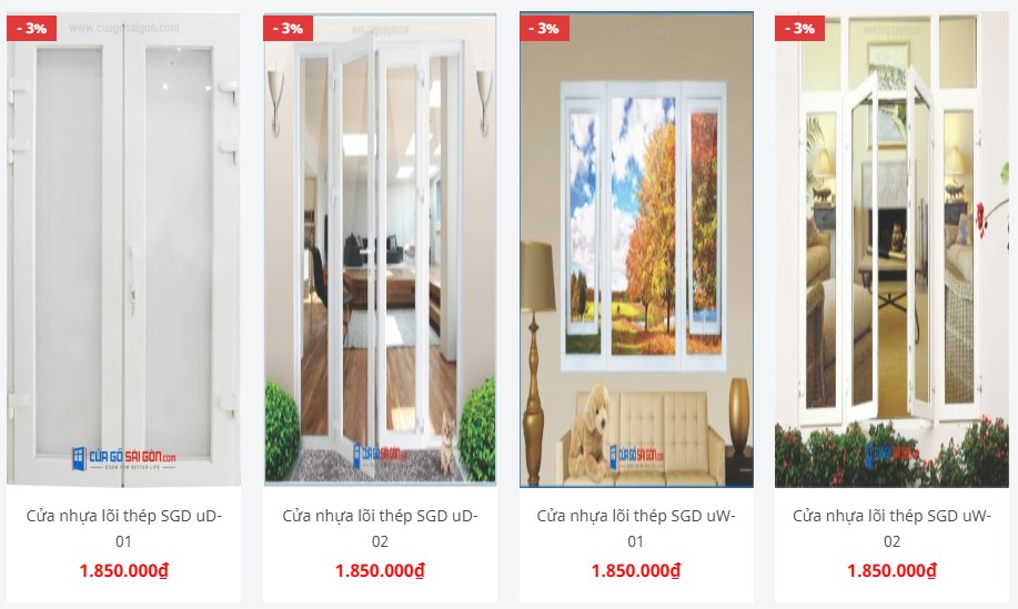Cửa nhựa lõi thép - 3 điểm quan trọng nhất bạn cần biết