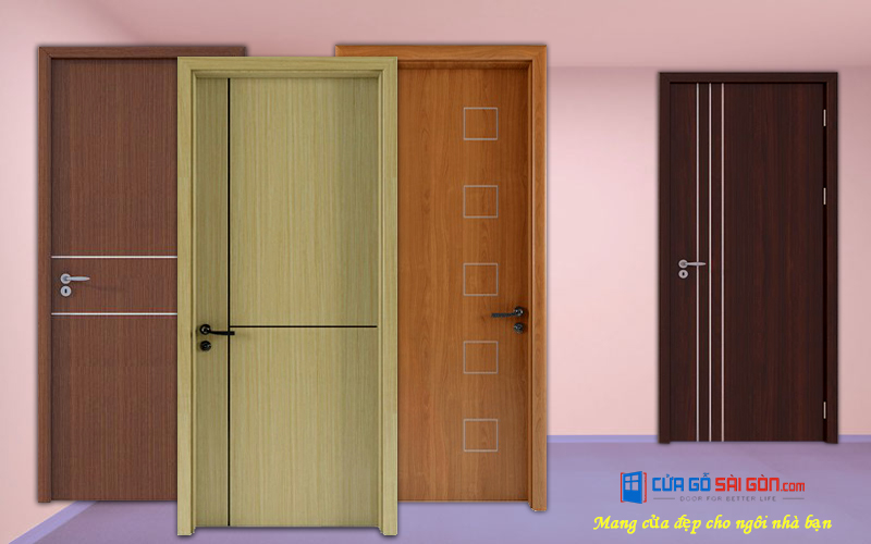 Cửa gỗ phòng ngủ kiểu dáng đẹp