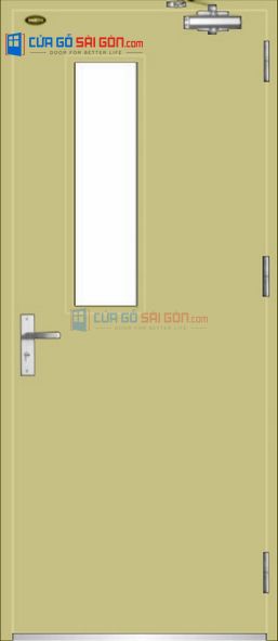 CỬA THÉP CHỐNG CHÁY TCC.P1G1-1-C2