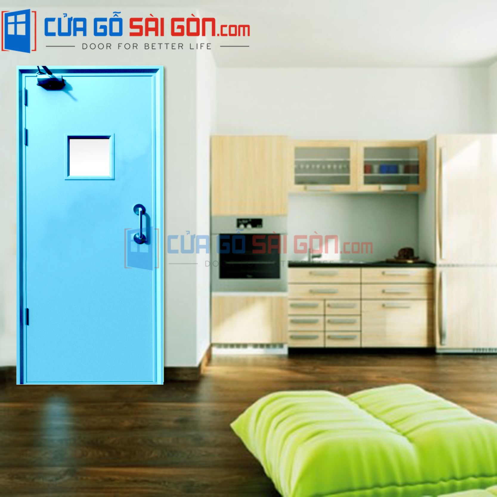 CỬA THÉP CHỐNG CHÁY TCC.P1G1-C7