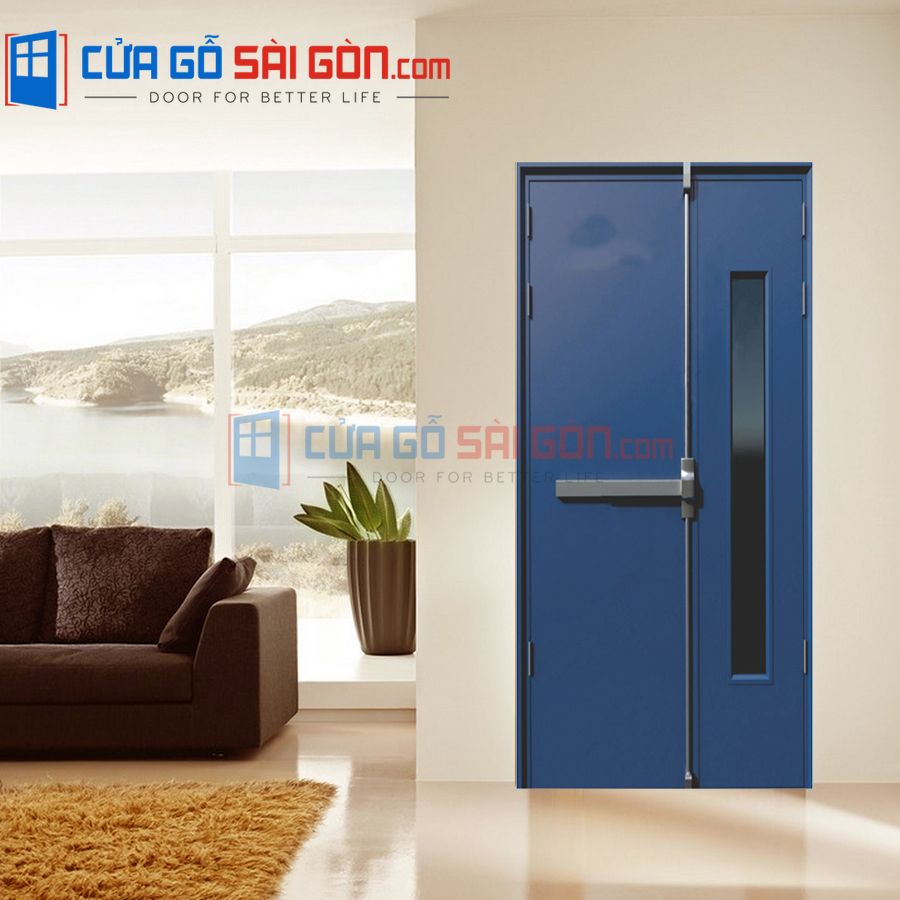 CỬA THÉP CHỐNG CHÁY TCC.P1G1B