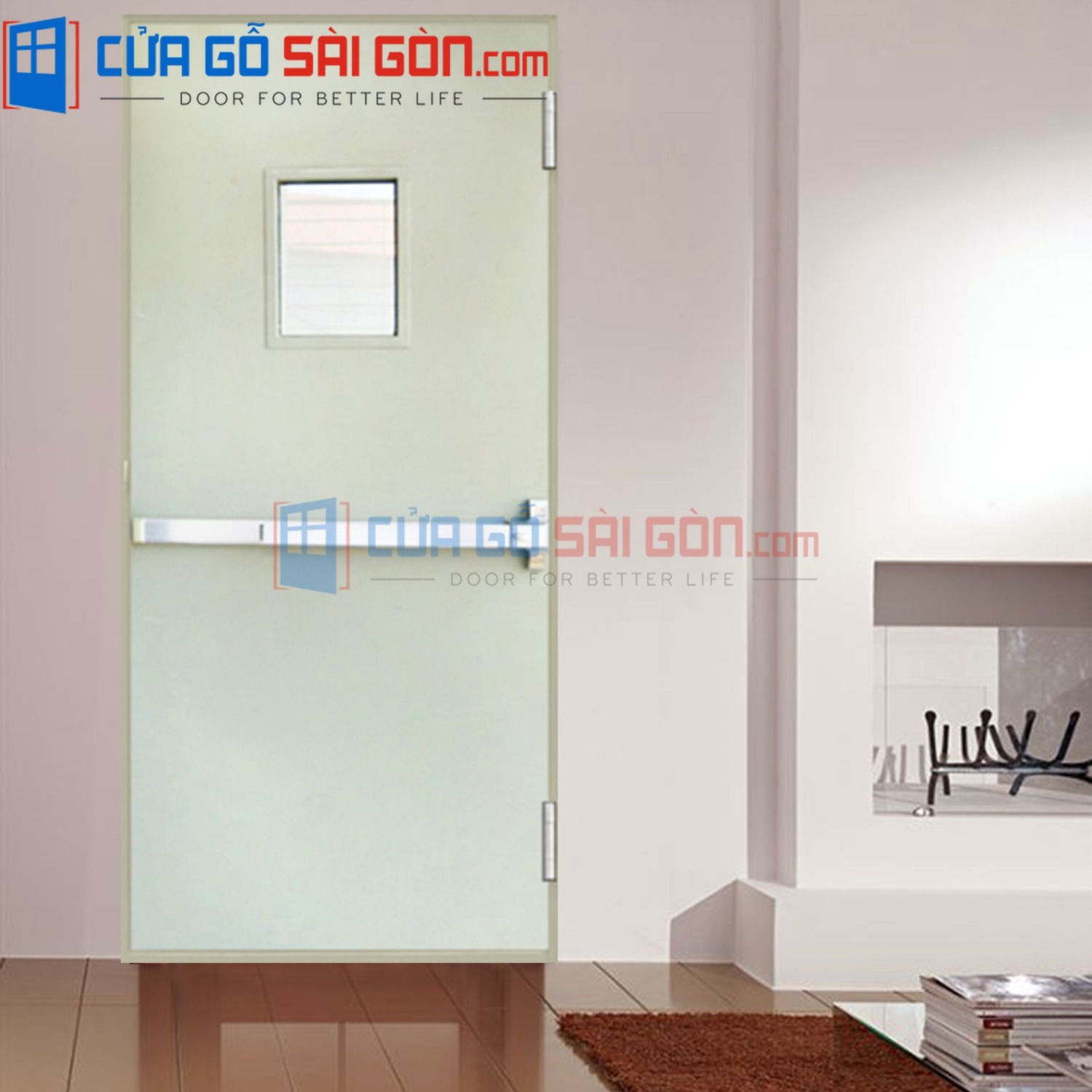 CỬA THÉP CHỐNG CHÁY TCC.P1G1b-2-C2