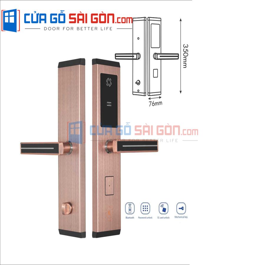 KHÓA CỬA SG.KL-667 COPPER