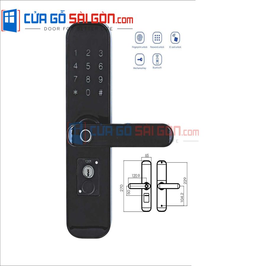 KHÓA CỬA SG.KL-668
