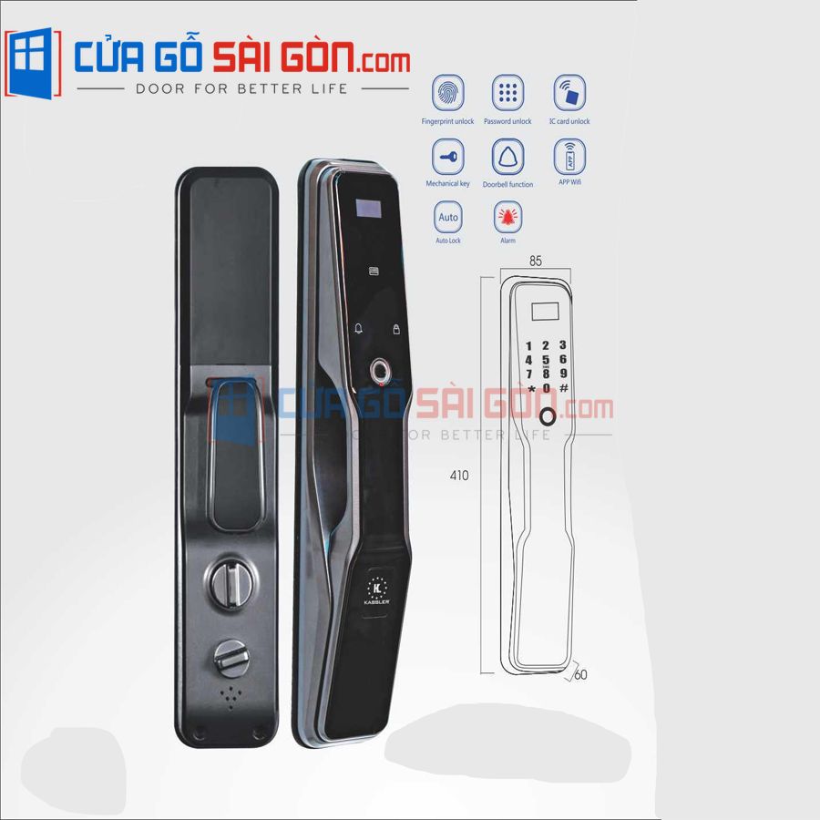 KHÓA CỬA SG.KL-868 DÙNG APP