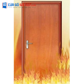 Cửa gỗ chống cháy là gì?