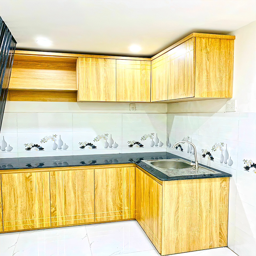 Mẫu thiết kế tủ kệ bếp đẹp 80