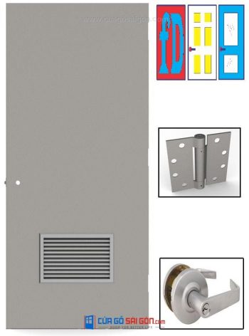 Cửa chống cháy 90 phút bền bỉ