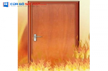 Cửa gỗ chống cháy GCC.P1R4