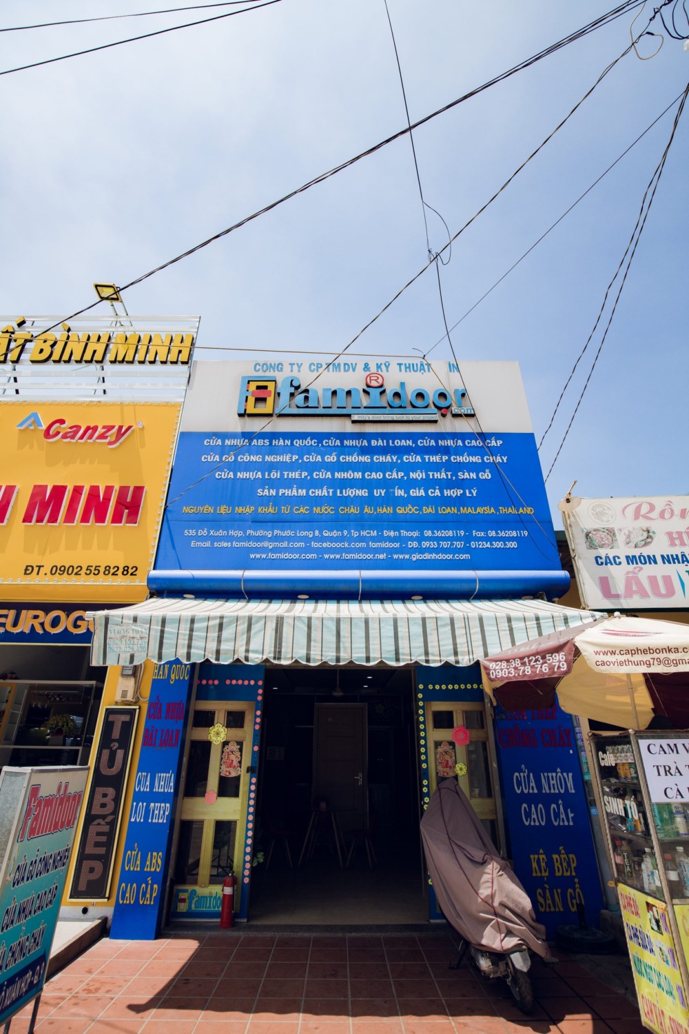 Showroom Famidoor - Quận 9 địa điểm bán cửa thép chống cháy quận 9