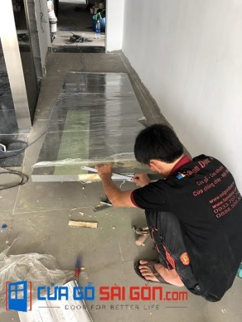 hướng dẫn lắp cửa gỗ công nghiệp