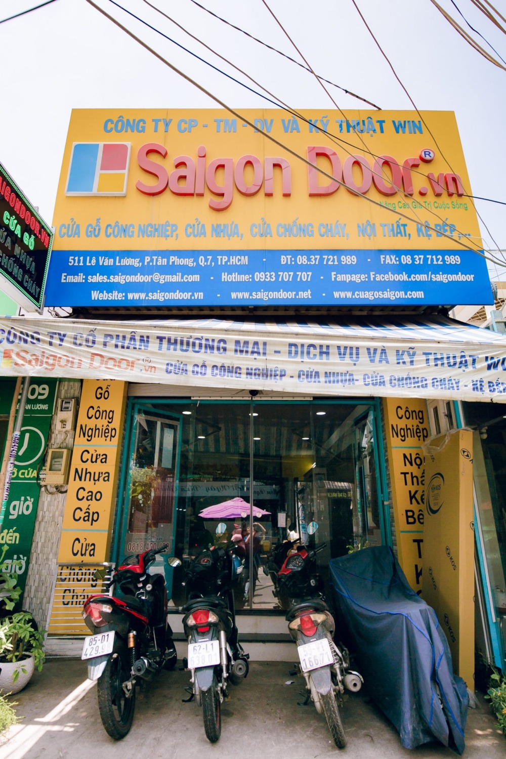 Showroom Saigon Door - Quận 7 showroom cửa chống cháy uy tín quận 7