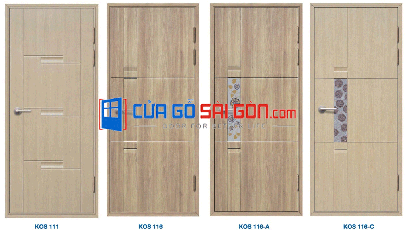 Cửa nhựa giả gỗ PVC
