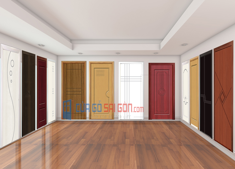 Cửa nhựa giả gỗ với thiết kế đa dạng, màu sắc phong phú Cửa nhựa giả gỗ với thiết kế đa dạng, màu sắc phong phú