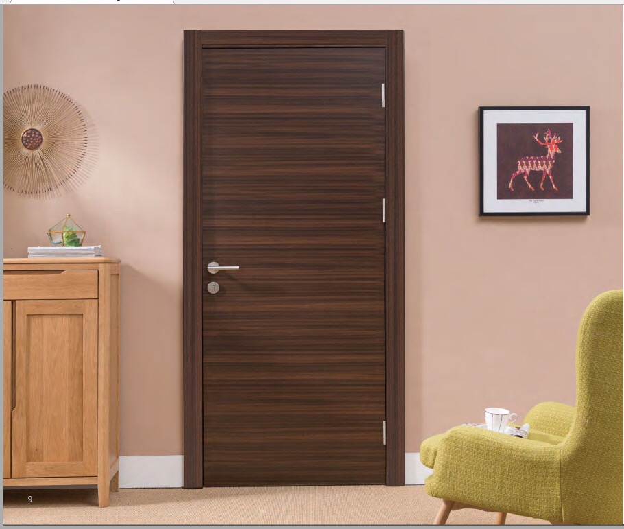Cửa gỗ MDF công nghiệp có bề mặt phủ Melamine Cửa gỗ MDF công nghiệp có bề mặt phủ Melamine