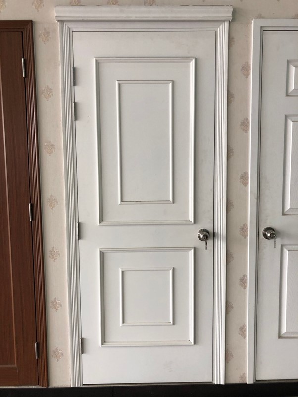 Một chút phong cách phương Tây với cửa nhựa gỗ trắng Một chút phong cách phương Tây với cửa nhựa gỗ trắng