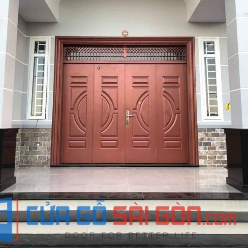 CỬA THÉP VÂN GỖ HIỆN ĐẠI CỬA THÉP VÂN GỖ HIỆN ĐẠI