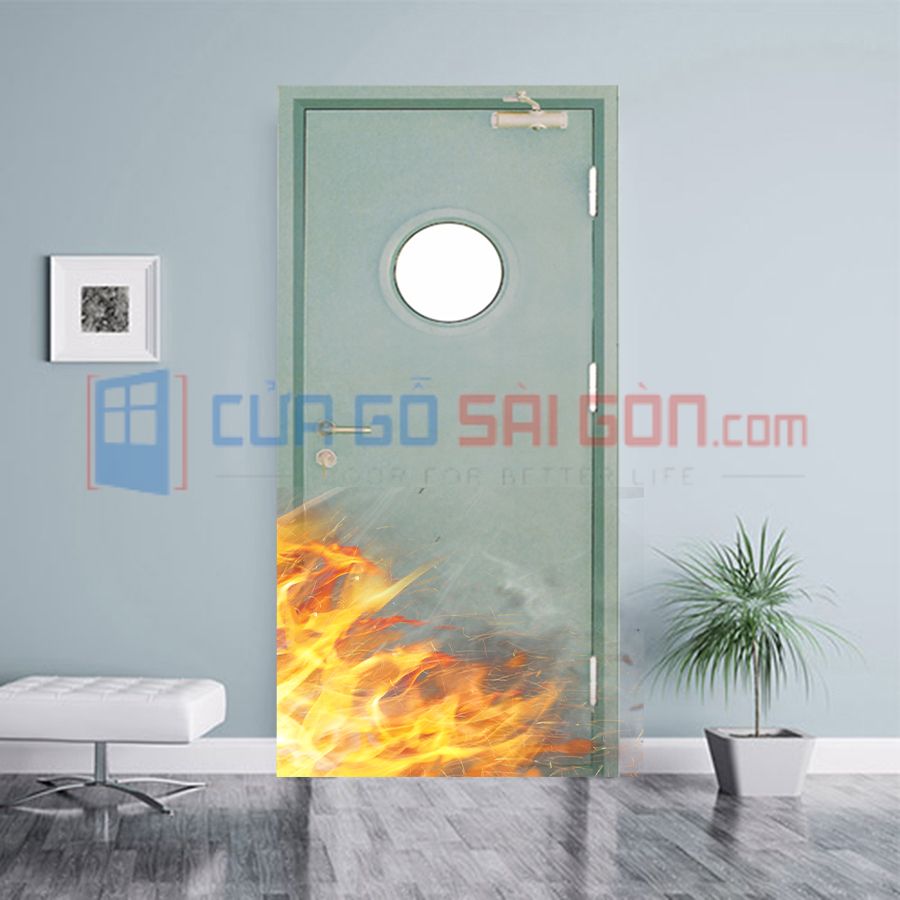Ưu điểm của cửa thép chống cháy Ưu điểm của cửa thép chống cháy