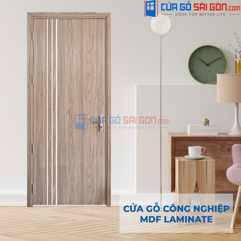 Cửa Gỗ 1 Cánh - MDF Laminate