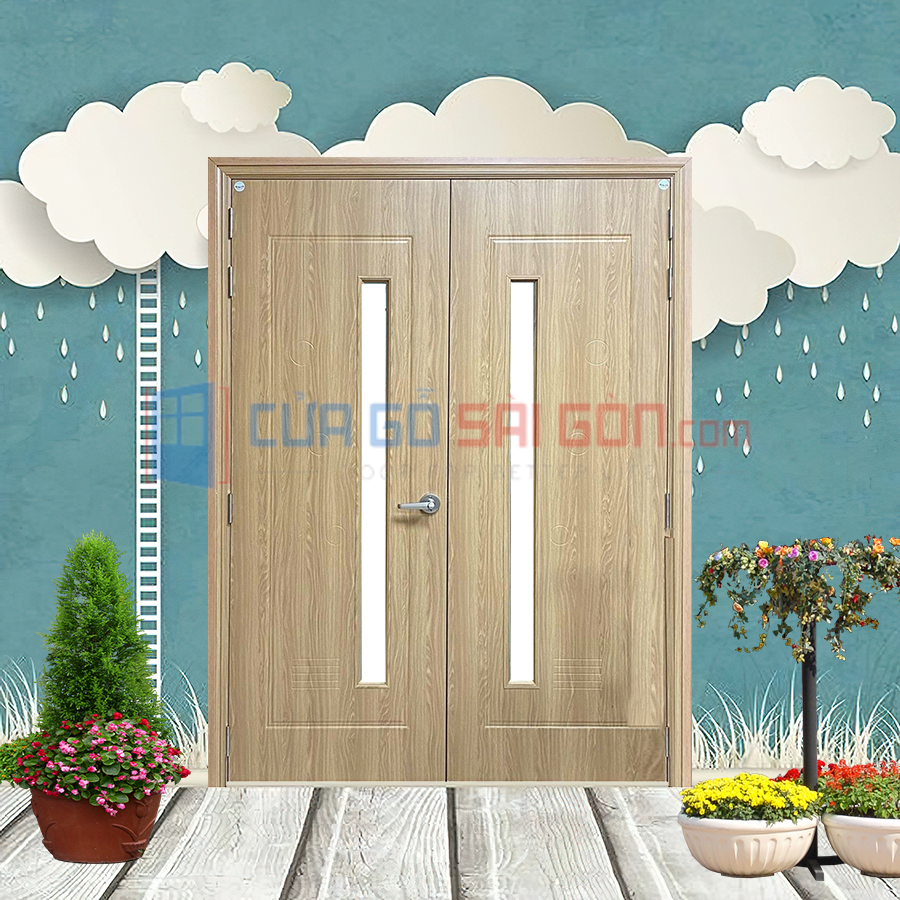 Mẫu cửa nhựa nhựa có kính cao cấp tại Cửa Gỗ Sài Gòn Mẫu cửa nhựa nhựa có kính cao cấp tại Cửa Gỗ Sài Gòn