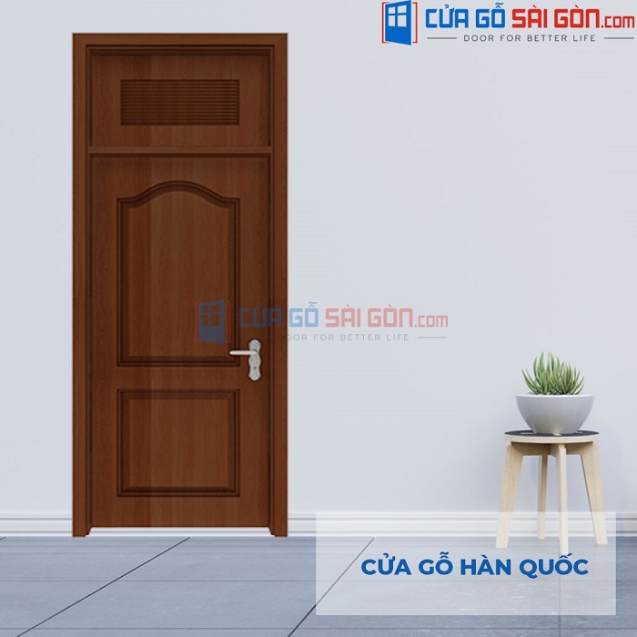 Cửa Gỗ Hàn Quốc 2A walnut CGSG Cửa Gỗ Hàn Quốc 2A walnut CGSG