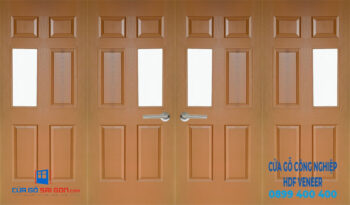 Báo giá Bộ cửa gỗ công nghiệp 4 cánh 