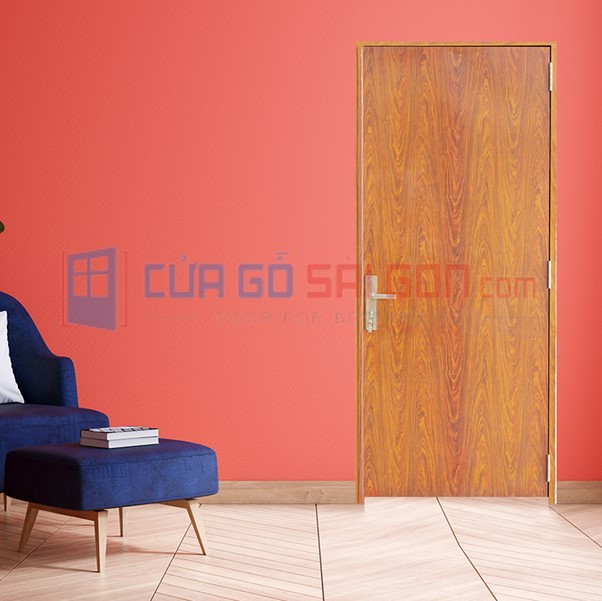 Mẫu cửa thép vân gỗ 3