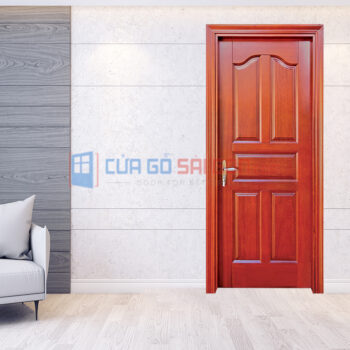 Báo giá cửa gỗ phòng ngủ HDF Veneer