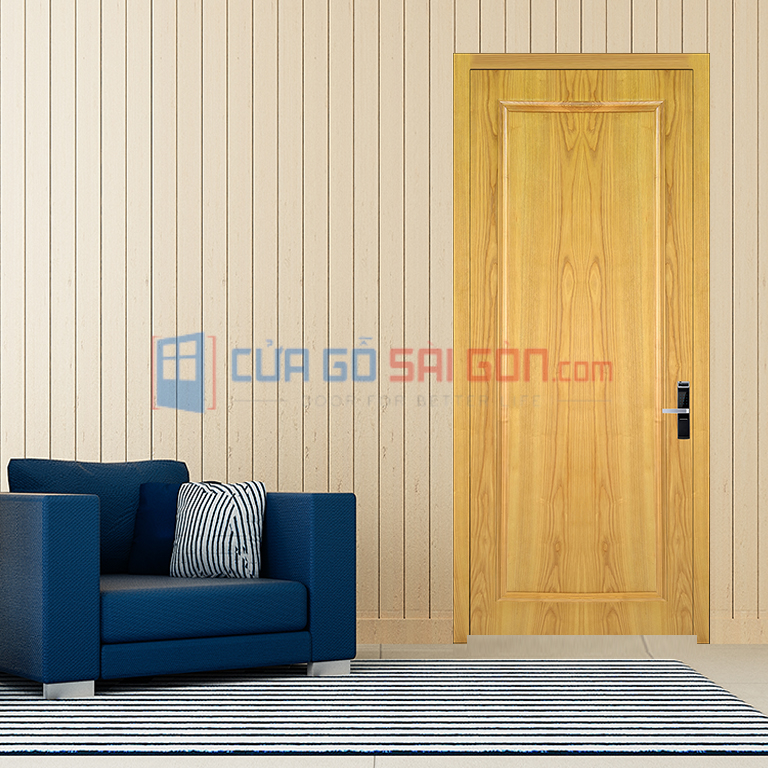 Cửa gỗ HDF Vneer với mẫu mã hiện đại, thích hợp để lắp đặt tại phòng ngủ Cửa gỗ HDF Vneer với mẫu mã hiện đại, thích hợp để lắp đặt tại phòng ngủ