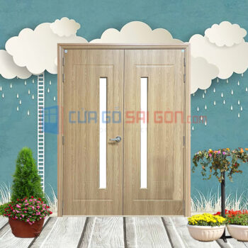 Cửa nhựa gỗ Composite phù hợp với mọi điều kiện thời tiết