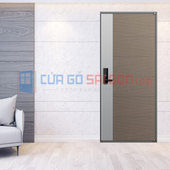 Mẫu cửa nhà đẹp lõi thép